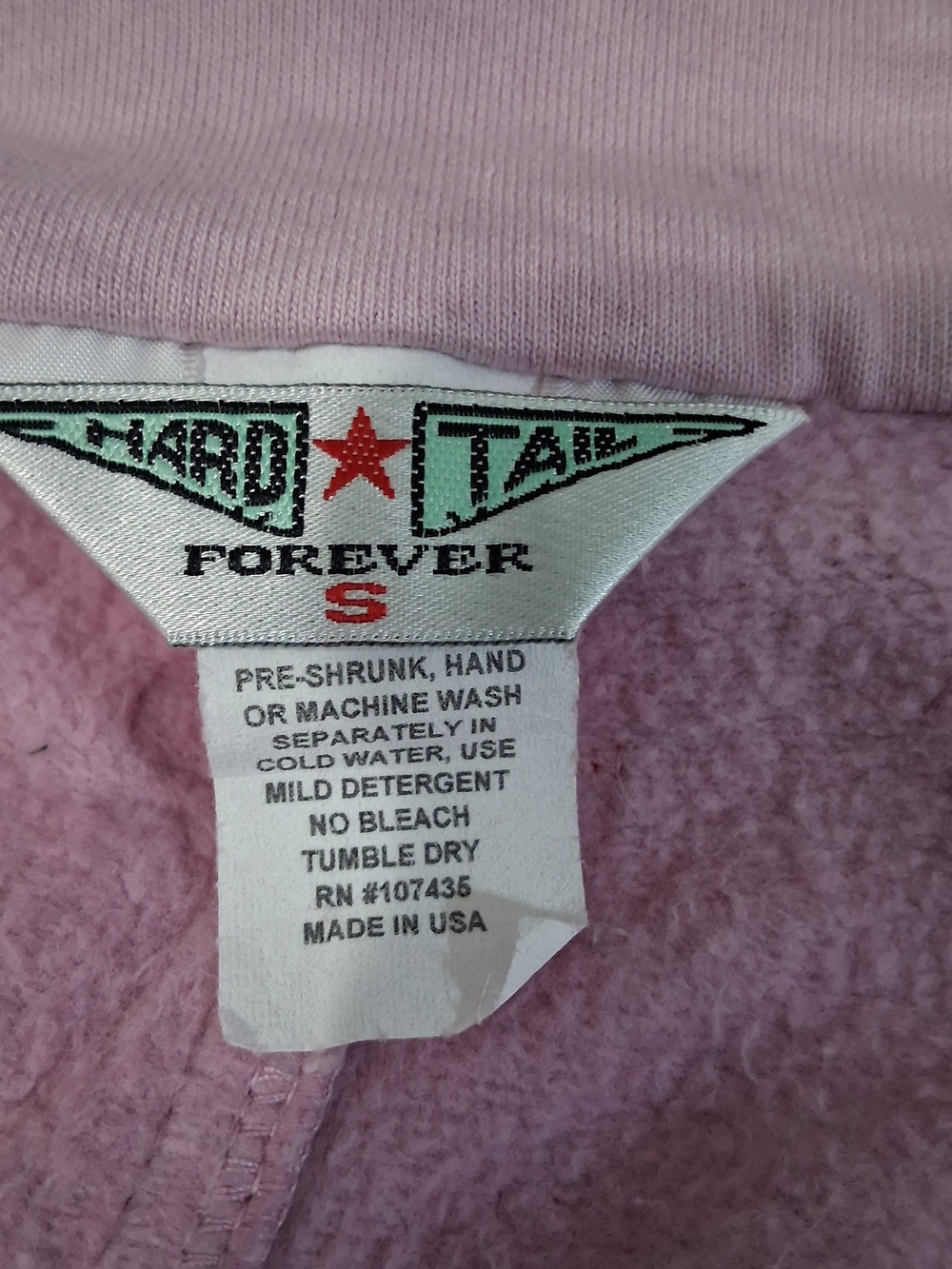 Hard Tail Pink and Sage Green Button-Front Peplum Jacket - Picture 7 of 8